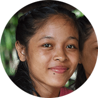 Portrait of Sitha, Zomia's first student from Cambodia